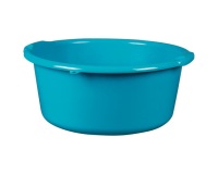 Bassine - ronde - 14 L - D : 42 cm - H : 17.5 cm - avec poignée - graduée -