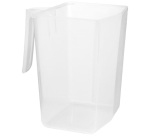 Mesure à grains - graduée - poignée - 2 L - tranlucide