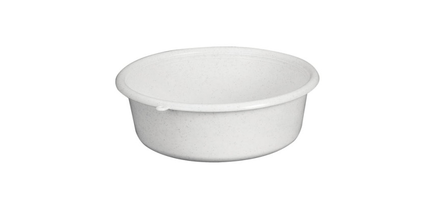Cuvette ronde 21 cm / 1,5 L Gris Moucheté