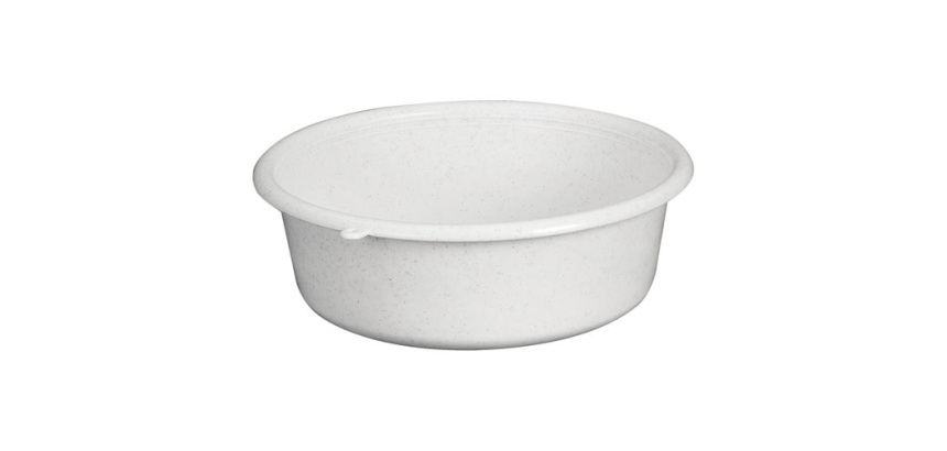 Cuvette ronde 21 cm / 1,5 L Gris Moucheté