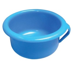 Vase de nuit - grand modèle - poignée latéral - 2.5 L - bleu