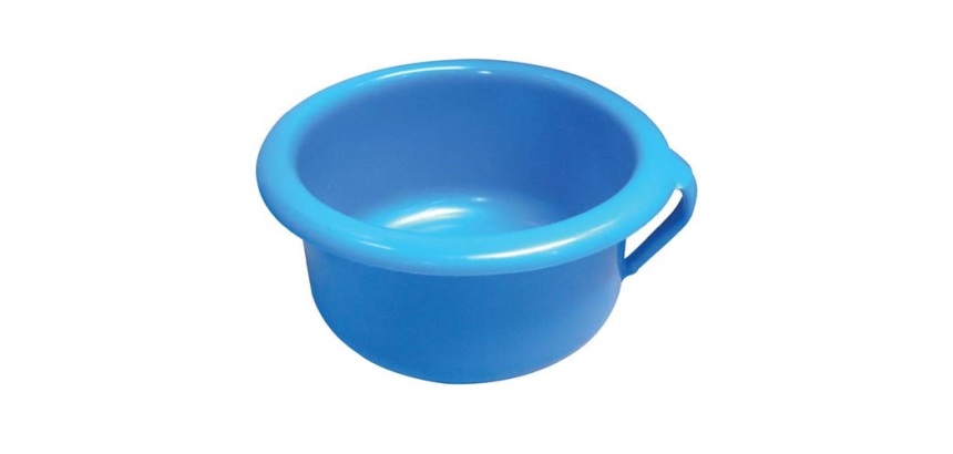 Vase de nuit - grand modèle - poignée latéral - 2.5 L - bleu