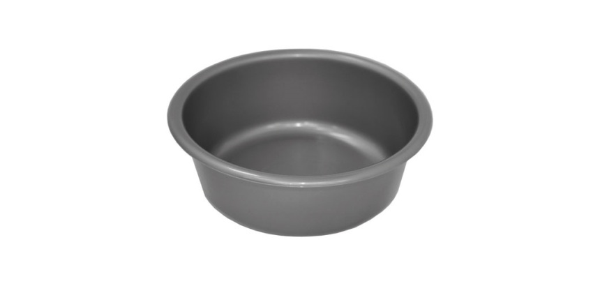 Cuvette ronde 25 cm / 2,5 L Gris Silver