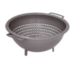 Passoire sur pied - D : 26 cm - H : 12 cm - avec poignées - silver