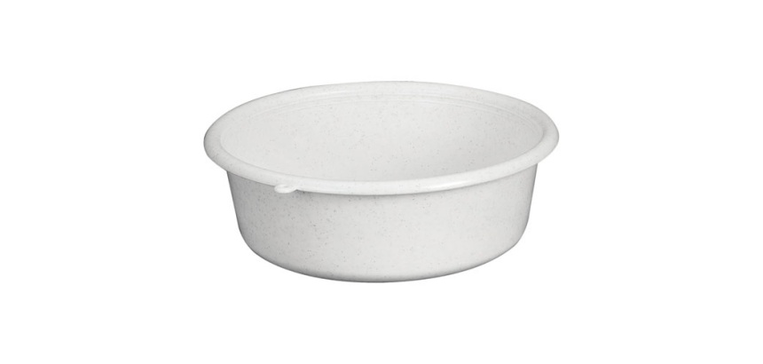 Cuvette ronde 28 cm / 4 L Gris Moucheté