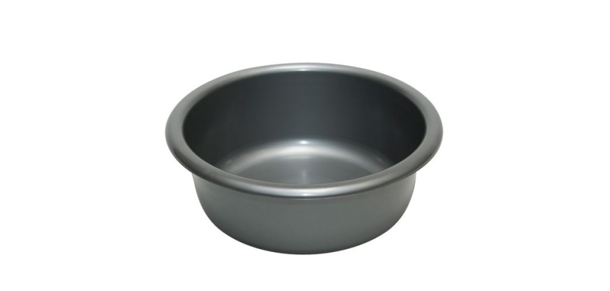 Cuvette ronde 28 cm / 4 L Gris Silver