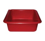 Cuvette carrée graduée 29 cm / 6,5 L Rouge