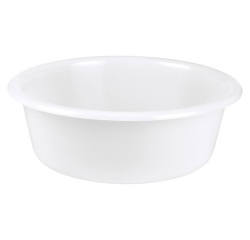 Cuvette carré - Alimentaire - 32 cm - 9.5 L - blanc