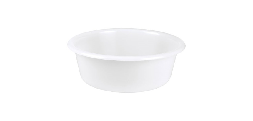 Cuvette carré - Alimentaire - 32 cm - 9.5 L - blanc