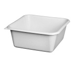 Cuvette carrée graduée 32 cm / 9,5 L Gris Moucheté