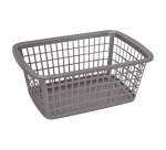 Corbeille à linge - 11 L - gris