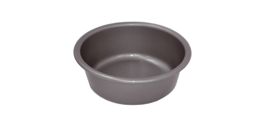 Cuvette ronde 36 cm / 6,5 L Gris Silver