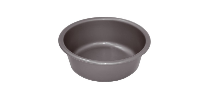 Cuvette ronde 36 cm / 6,5 L Gris Silver