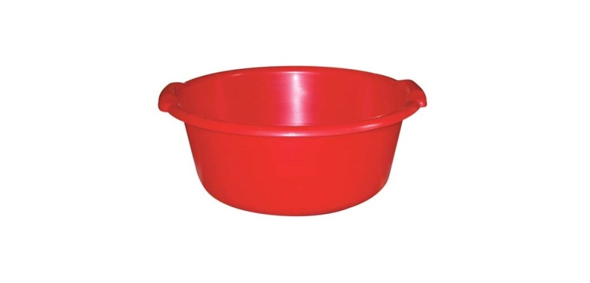 Bassine ronde 36,5 cm / 11 L Rouge