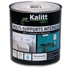 Peinture multi-supports 0,5 L Acrylique Mat - Plume