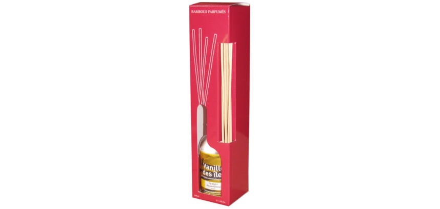 Brins de parfum - bambou - 100 mL - senteur Vanille des Iles