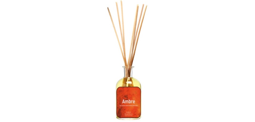Brins de parfum bambou 100 ml ambre