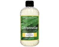 Recharge pour lampe 500 ml citronnelle