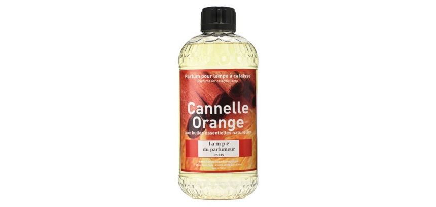 Recharge pour lampe 500 ml cannelle orange