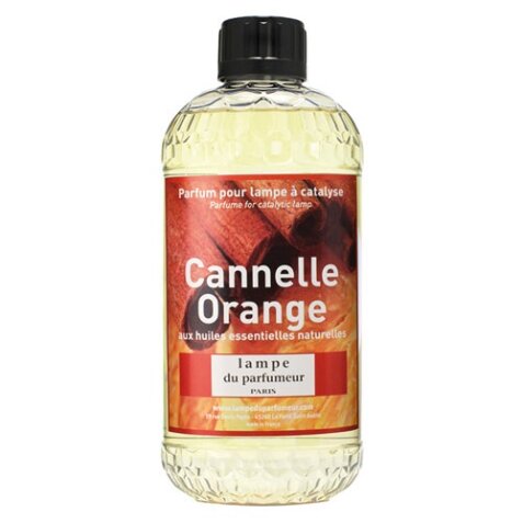 Recharge pour lampe 500 ml cannelle orange