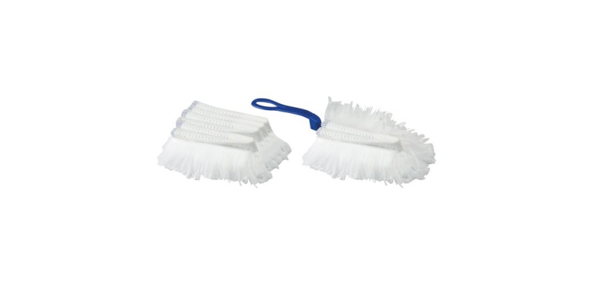Mini plumeau jetable - antistatique - 1 manche - 5 recharges