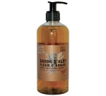 Savon d'Alep - liquide - senteur fleur d'Argan - flacon pompe - 500 mL