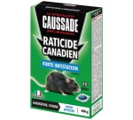Appât pâte - raticide canadien - forte infestation - 400 g