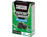 Appât pâte - raticide canadien - forte infestation - 400 g