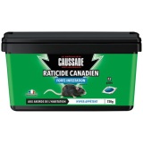 Appât pâte - raticide canadien - forte infestation - 720 g -seau de 72 pâte