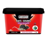 Appât bloc - rats et souris - espèces résistantes - 300 g - seau de 15 bloc