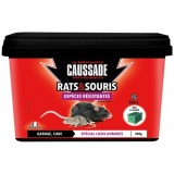 Appât bloc - rats et souris - espèces résistantes - 300 g - seau de 15 bloc