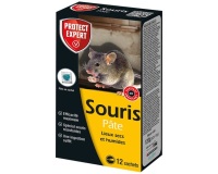 Appât pâte - souris - 120 g - 12 sachets de 10 g