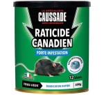 Appât bloc - flocoumafène - raticide canadien - 300 g - boite métal de 12 b