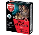 Appât pâte - rats et souris - 150 g - 15 sachets de 10 g