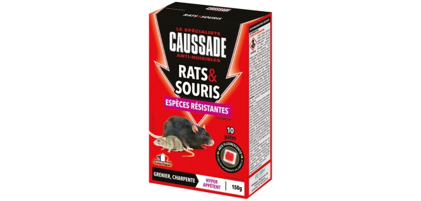 Appât pâte - Flu'operats pat - rats et souris - 150 g - 10 sachets de 15 g