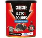 Appât pâte - fluorescentes - rats et souris - forte infestation - 150 g