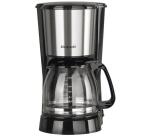 Cafetière filtre 15 tasses Noire Inox - CAF815X