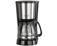 Cafetière filtre 15 tasses Noire Inox - CAF815X