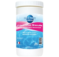 Chlore choc granulés 1 Kg