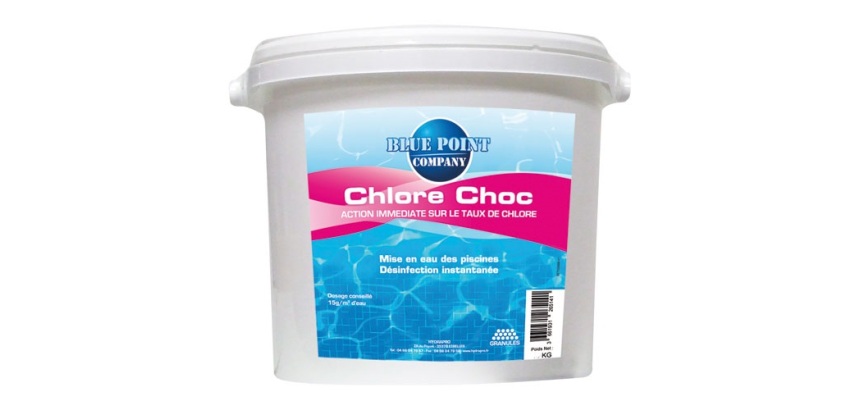 Chlore choc granulé - 5 Kg
