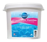 Chlore Choc pastilles 20 g seau de 5 Kg