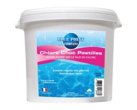 Chlore Choc pastilles 20 g seau de 5 Kg