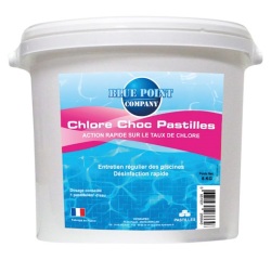 Chlore Choc pastilles 20 g seau de 5 Kg
