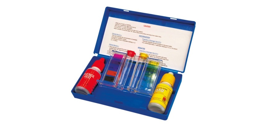 Trousse analyse 2 flacons ph et chlore liquide