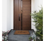 Tapis grattant - Saturne - 40 x 60 x 1.5 cm - motif Welcome
