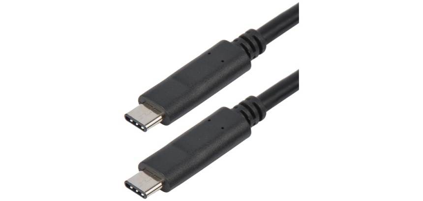 Cordon USB-C mâle - USB-C mâle - 722401