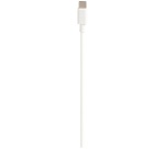 Cordon USB-C mâle - USB-C mâle  - 2.0 - 1 m - blanc