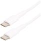 Cordon USB-C mâle  - USB-C mâle - 2.0 -  2 m - blanc