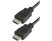 Cordon HDMI - A mâle à mâle - 1.5 m - noir