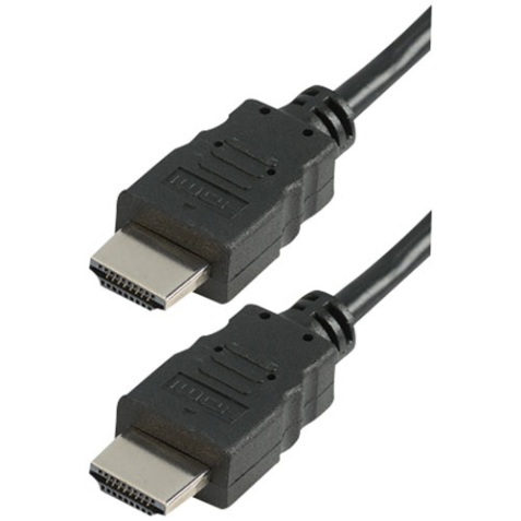 Cordon HDMI - A mâle à mâle - 1.5 m - noir